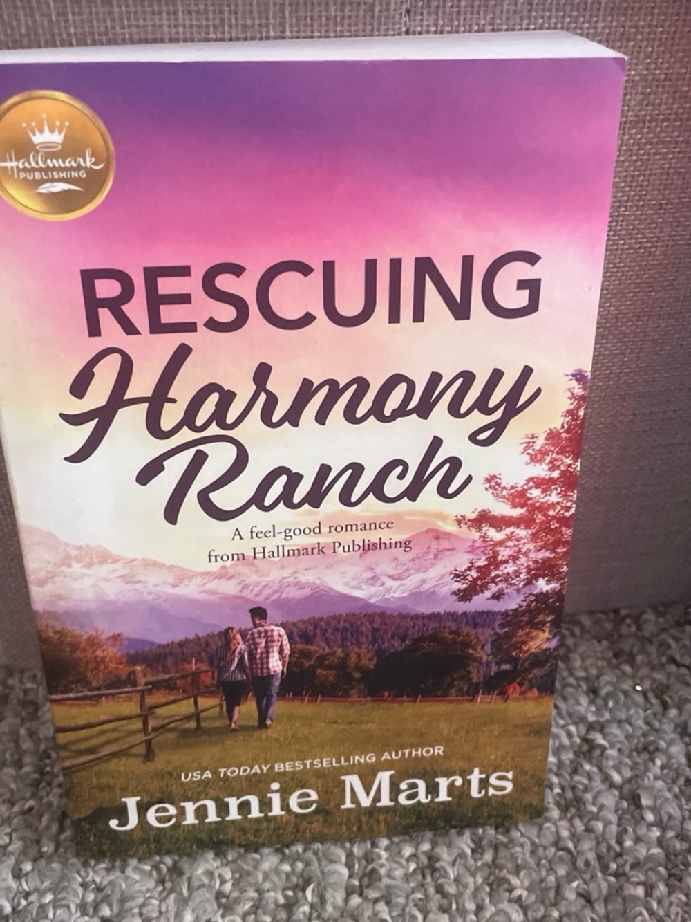 Hallmark Rescuing Harmony Ranch — Pink, Purple and Gold Cover